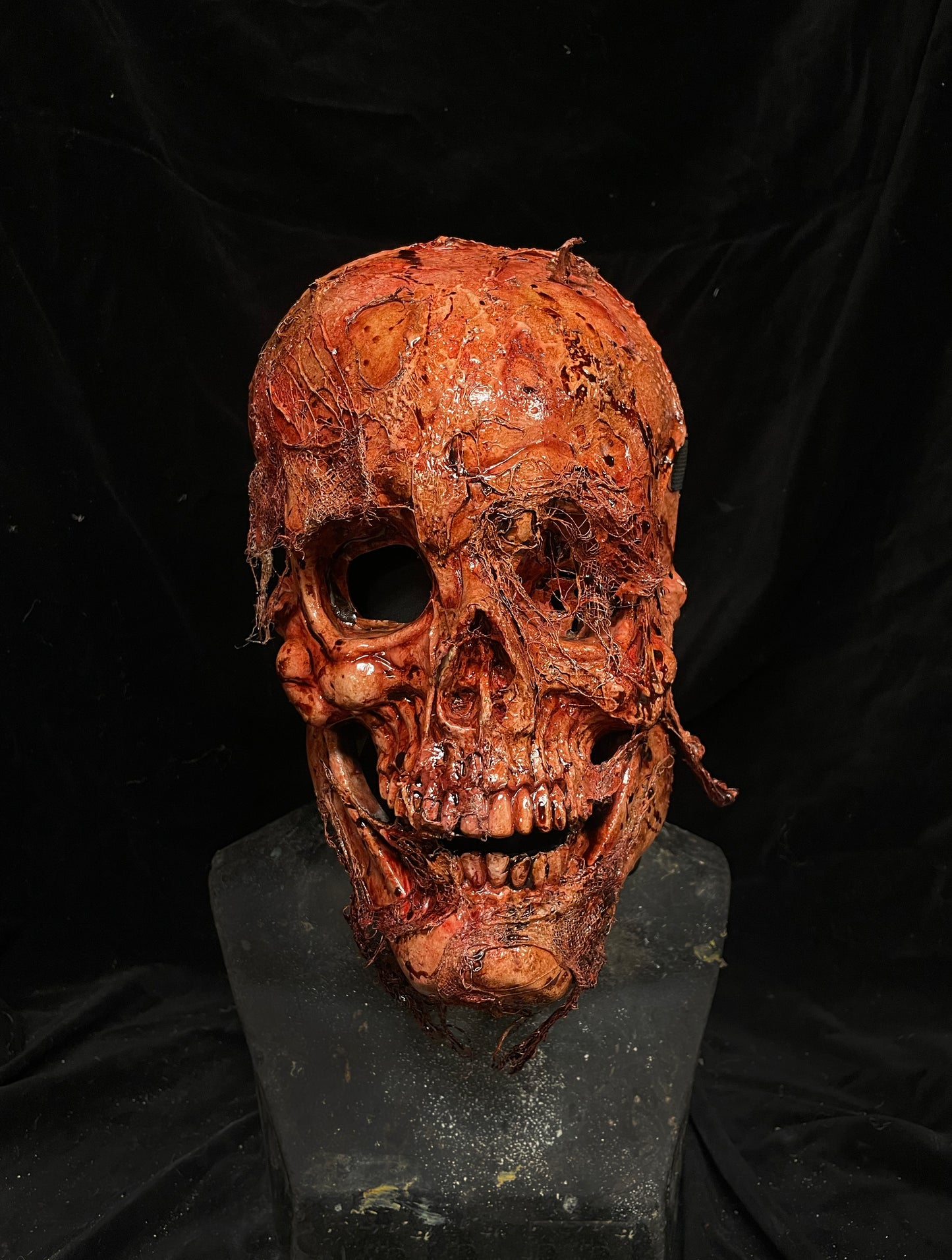 Blood Skull plate mask