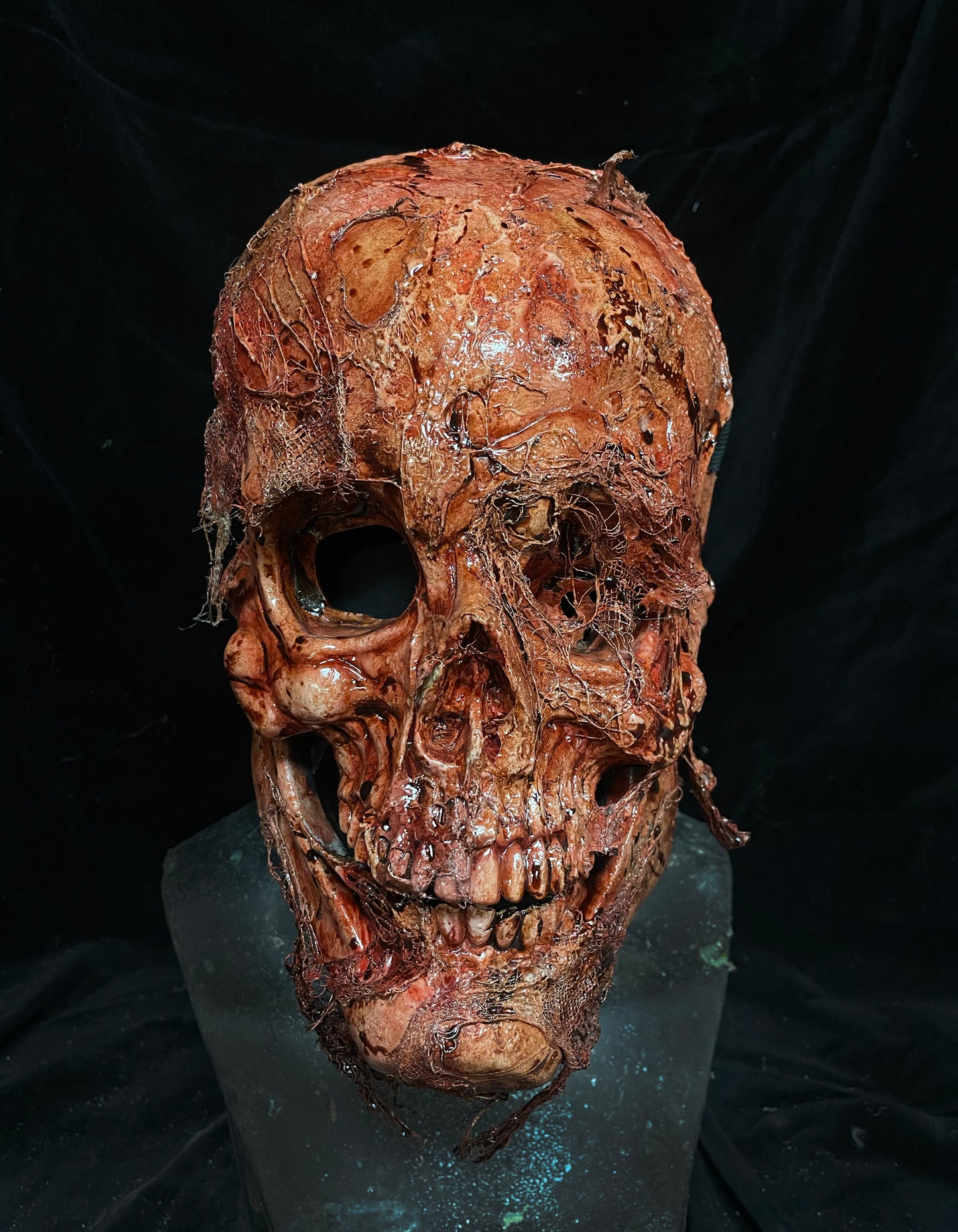 Blood Skull plate mask