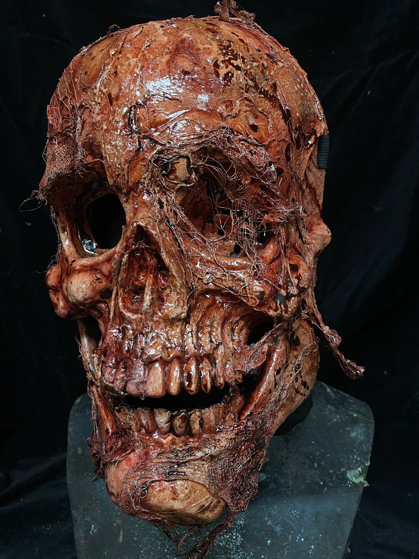 Blood Skull plate mask
