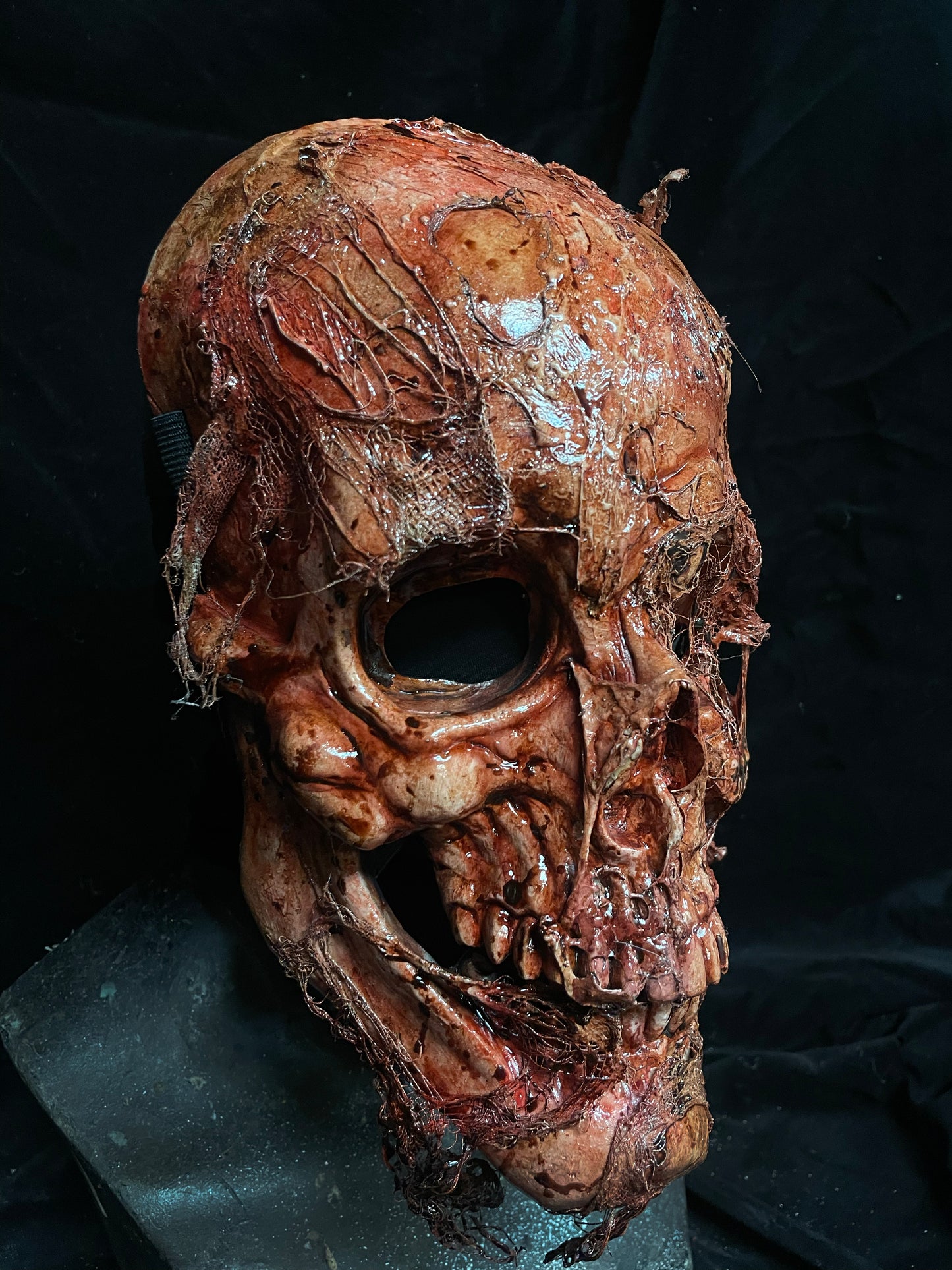Blood Skull plate mask