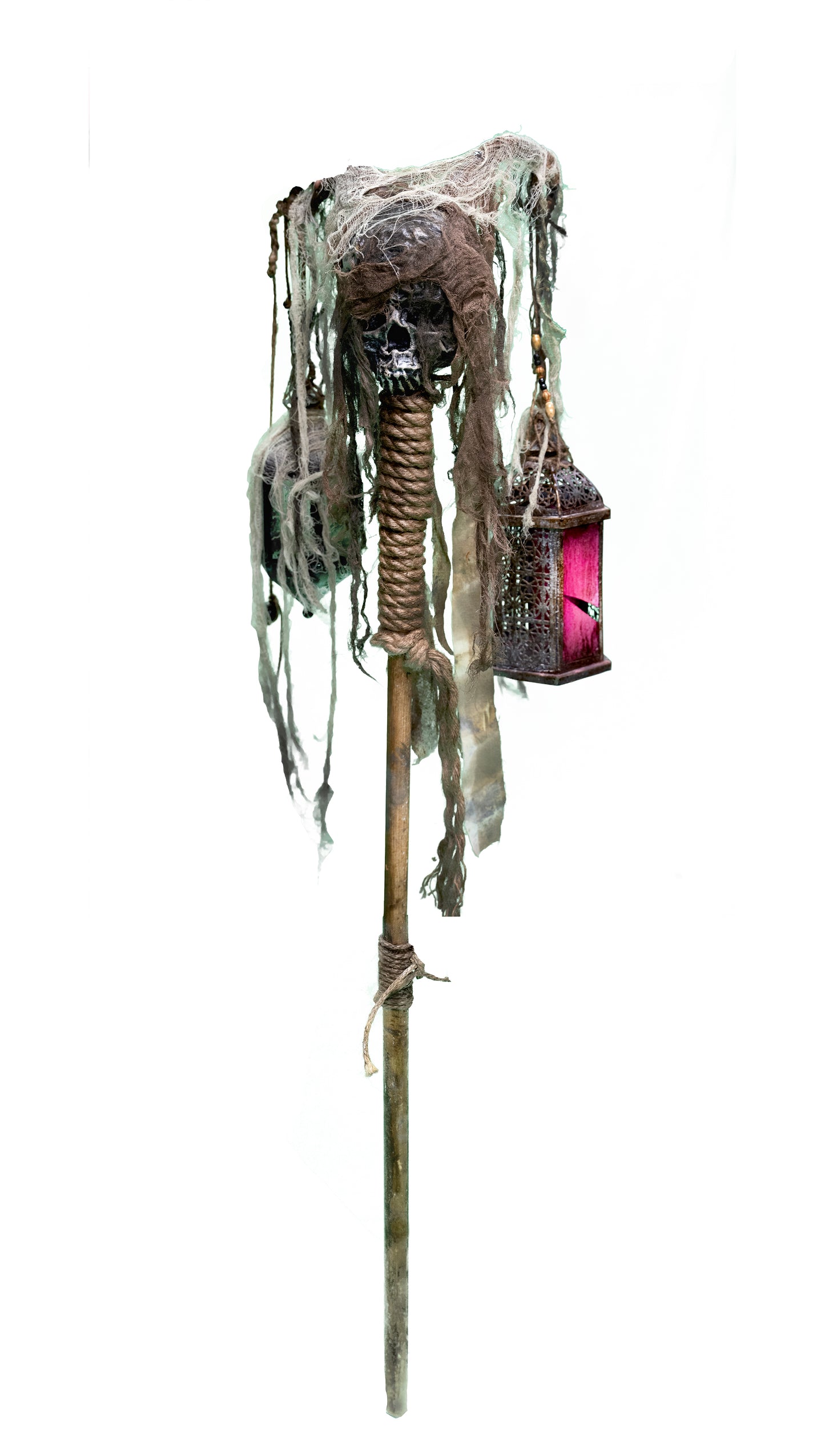 SKULL WITCH STAFF