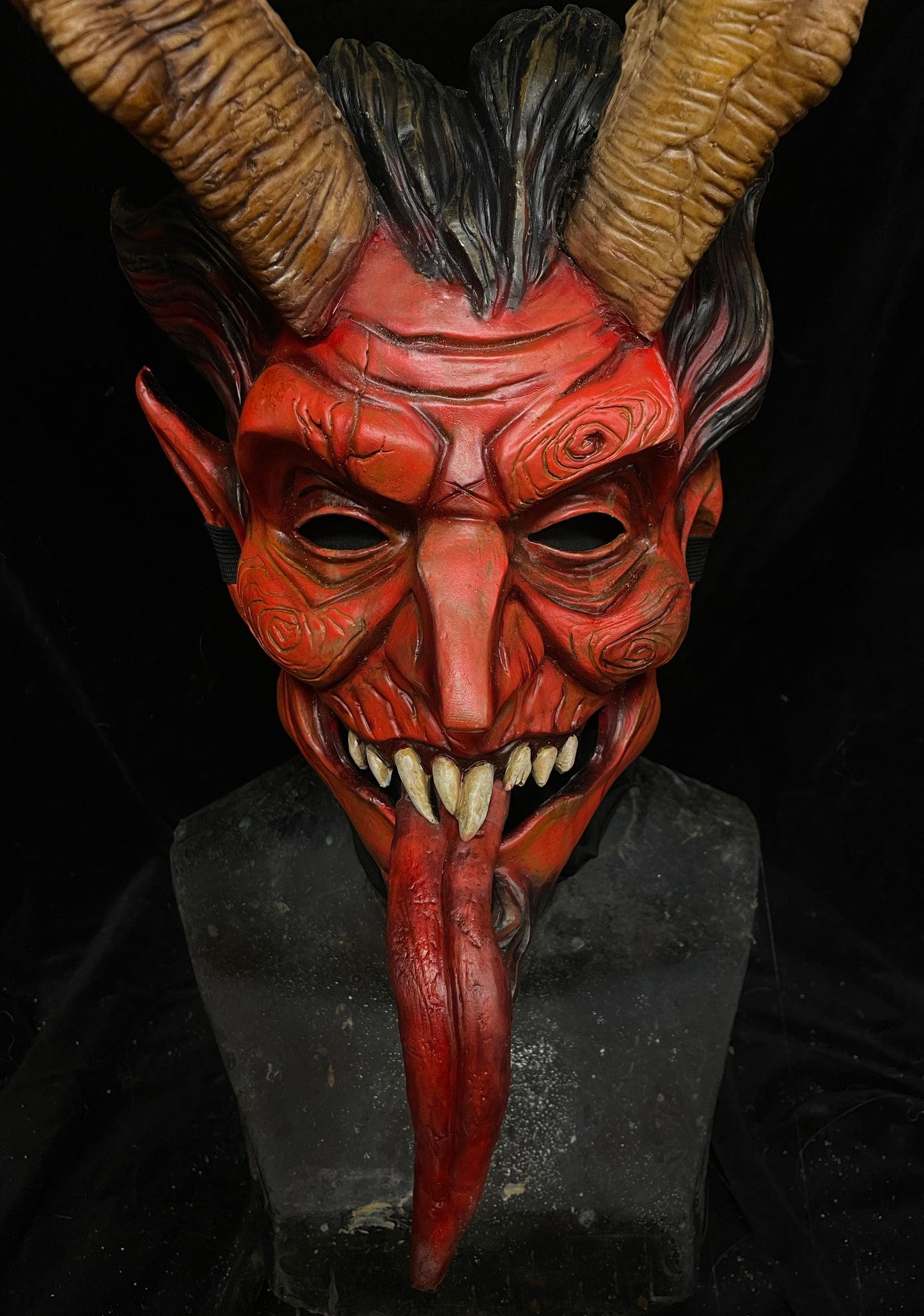 Krampus Devil mask