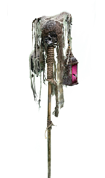 SKULL WITCH STAFF