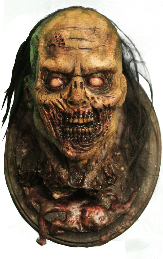 ZOMBIE HEAD PLAQUE